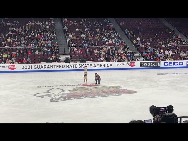 Skate America 2021 Evgenia Tarasova and Vladimir Morozov