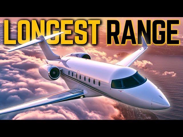 Top 10 Longest Range Private Jets In 2024-2025