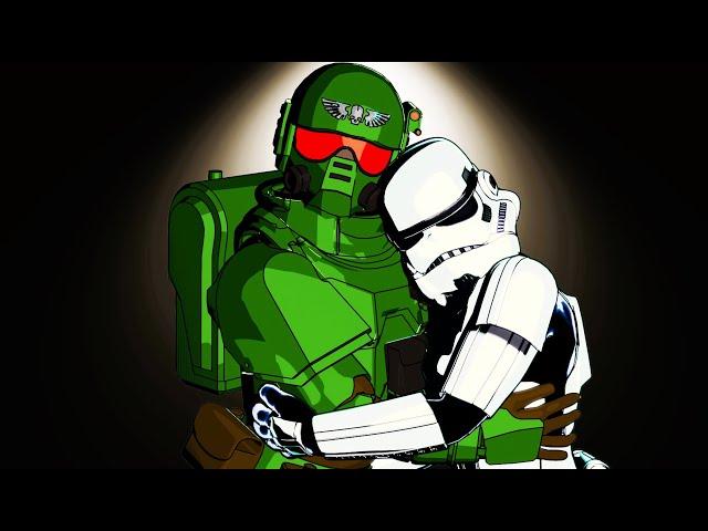 Guardsman and Stormtrooper Team Up | Animation | Galactic Heresy