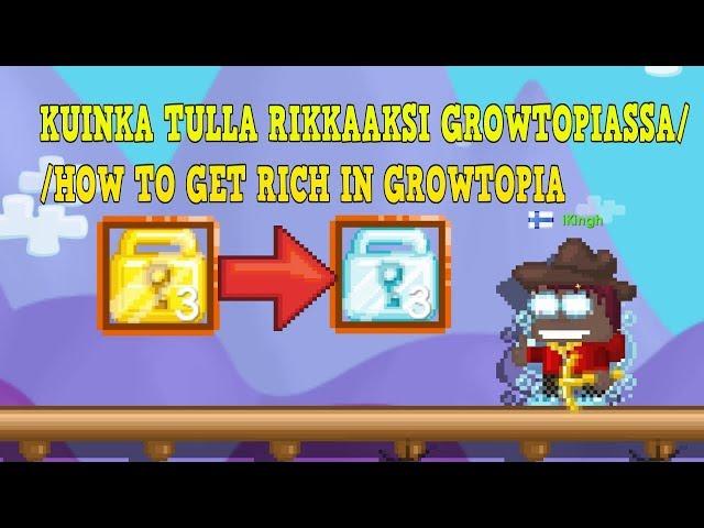 Growtopia Profit : 3WL to 3DL (How to Get Rich 2019)