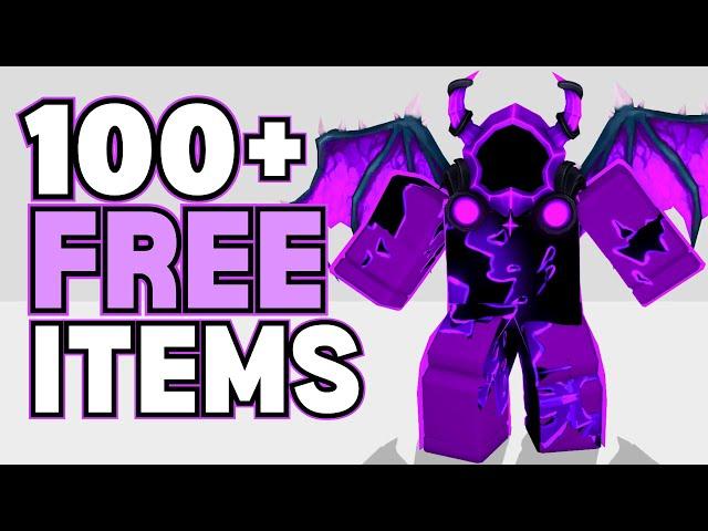 OMG! 100+ FREE ROBLOX ITEMS  NEW COMPILATION [2024]