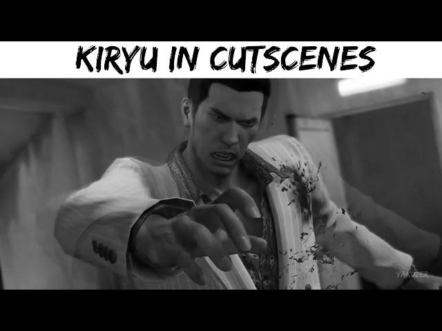 kiryu in cutscenes vs in game