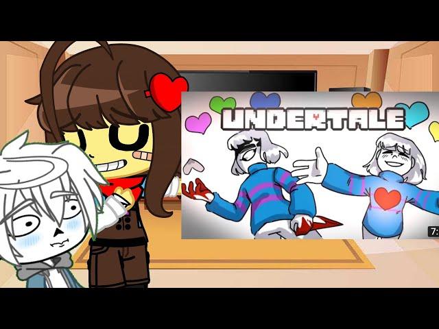 Undertale react to Kujash/Реакция андертейл на Куяша