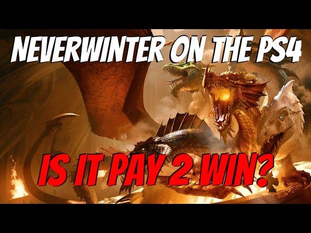 Critical Opinion: Neverwinter (The F2P MMO) Is Pay To Win, Even On The PS4