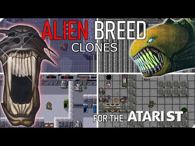 Alien Breed clones on the Atari ST - Storm 94, Alien Thing, Alien Blast - a historic deepdive