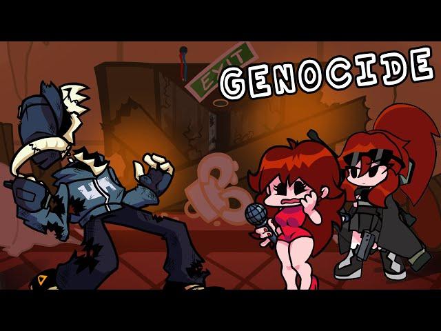 Just. DIE!!! Genocide Remix, But it's Tabi Vs. GF & Tactie (FNF Genocide But GF Sings it ft. Tactie)