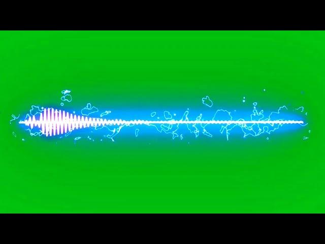 New green screen line audio apectrum best video 2022