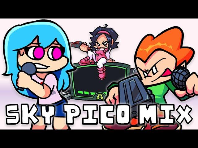 Friday Night Funkin' - Sky (Pico Mix) Playable Mod