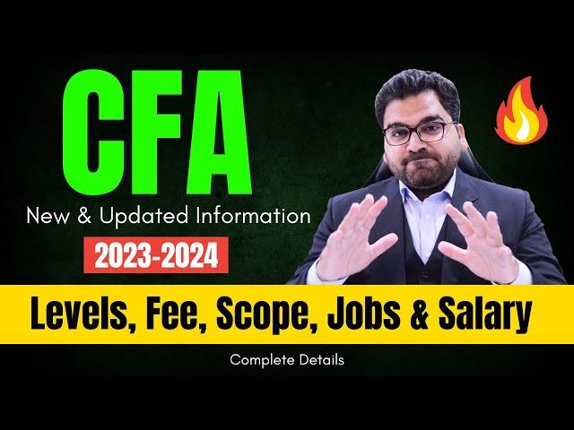 CFA | Chartered Financial Analyst | Salary, Job Opportunities, Career & Exemptions