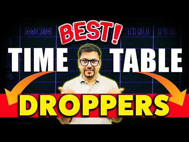 JEE 2024: Best Time Table for JEE Droppers | Roadmap & Strategy | Harsh Sir @VedantuMath