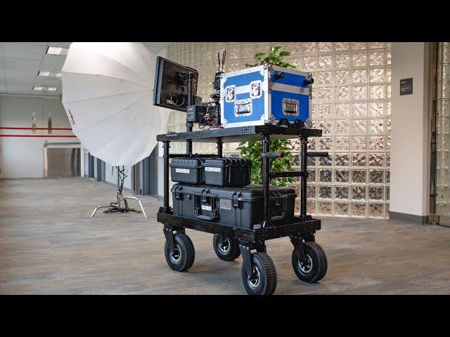 Proaim Atlas 38” Video Production Camera Cart, 500kg/1100lb Payload, Robust, Compact| Awesome Review