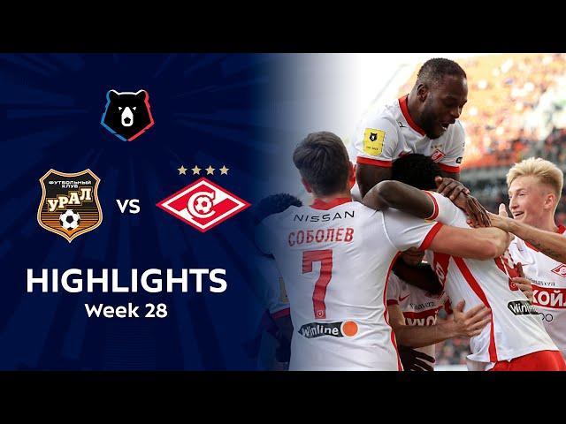 Highlights FC Ural vs Spartak (1-3) | RPL 2021/22