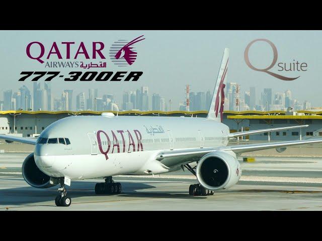  Doha - Paris  BUSINESS Qatar Airways | Boeing 777-300ER [FULL FLIGHT REPORT]