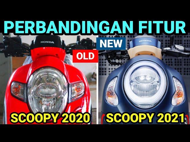 SCOOPY 2021 vs SCOOPY 2020 ( PERBANDINGAN FITUR & SPESIFIKASI )