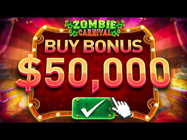 WE BOUGHT A $50,000 BONUS BUY ON THIS NEW SLOT!!