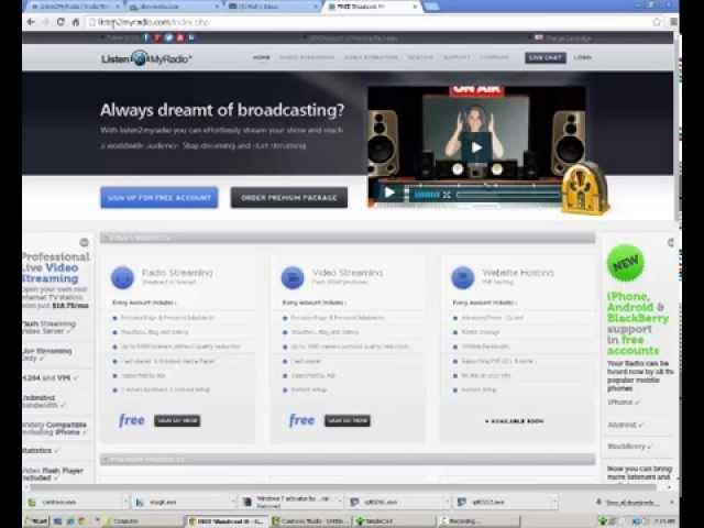 Altex Media Tutorial - How to start your own internet radio station