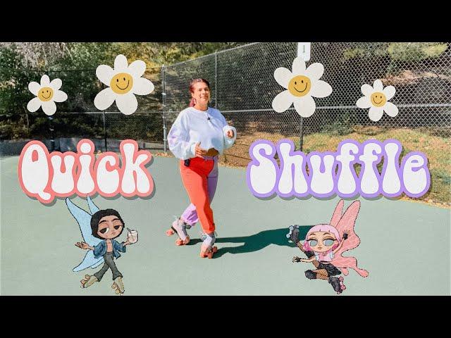 How to Quick Shuffle | Dance moves on roller skates | How to Shuffle | Skate Dance for Beginners