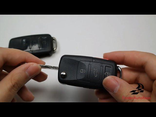 [HOW TO] Complete Volkswagen Key Fob Shell Replacement Tutorial 1998-2009