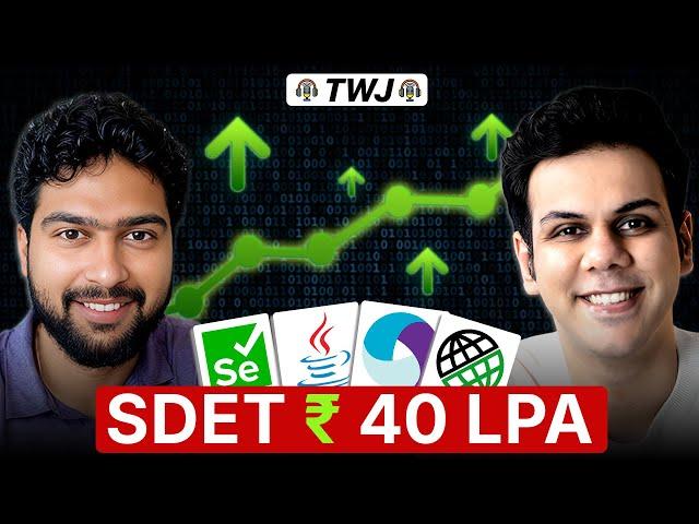 How He Cracked 40 LPA Salary & Multiple Offers | SDET Mastery Course