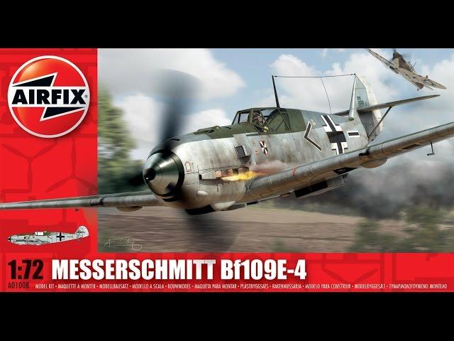 Airfix : Messerschmitt Bf 109 E-4 : 1/72 Scale Model : In Box Review