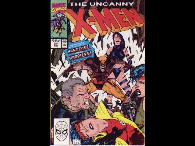 Marc Silvestri's LAST Issue of X-Men! Uncanny X-Men 261, by Chris Claremont and Silvestri, 1990