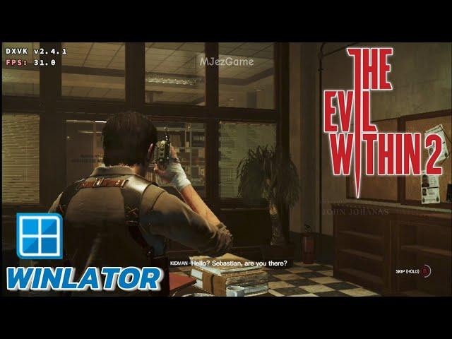 Winlator v8 (Rev 1) - Gameplay The Evil Within 2 (Windows) On Android