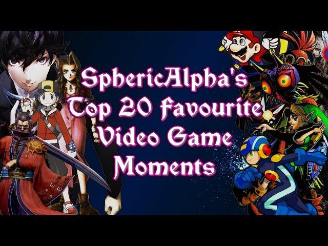 My Top 20 Favourite Video Game Moments | SphericAlpha