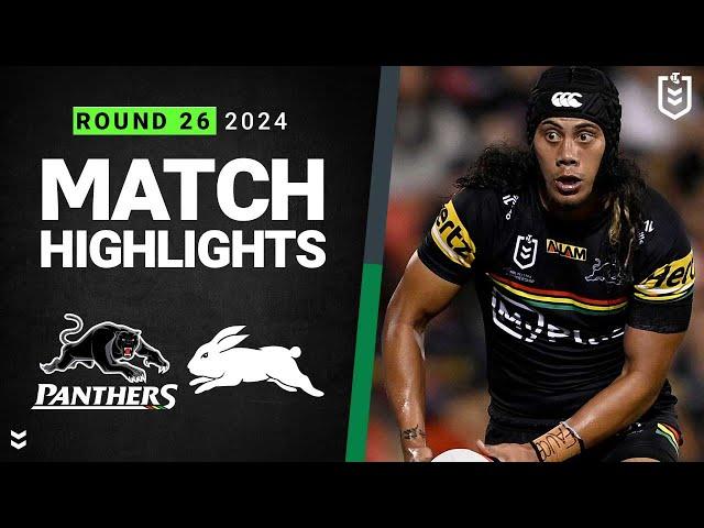 NRL 2024 | Panthers v Rabbitohs | Match Highlights