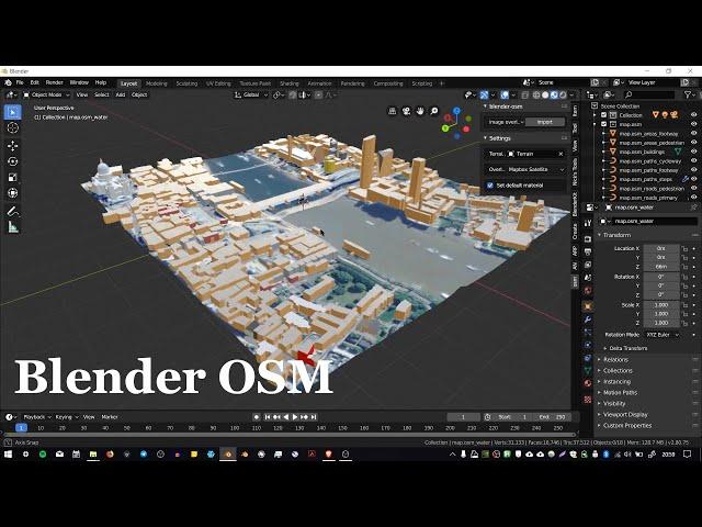 Blender OSM