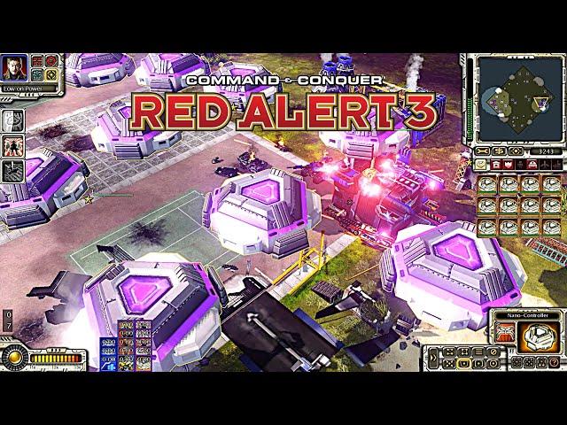 Red Alert 3 War of Doctrines MOD Rising Sun Gameplay | Nano Controller Great against swarm of enemy!