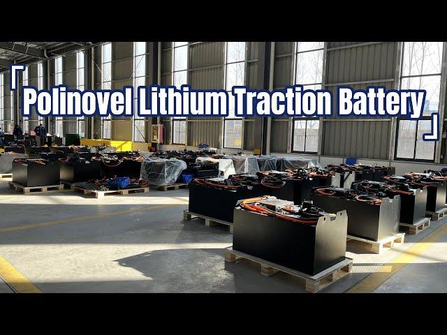 Polinovel Lithium Ion Electric Forklift Truck Vehicle Traction Battery