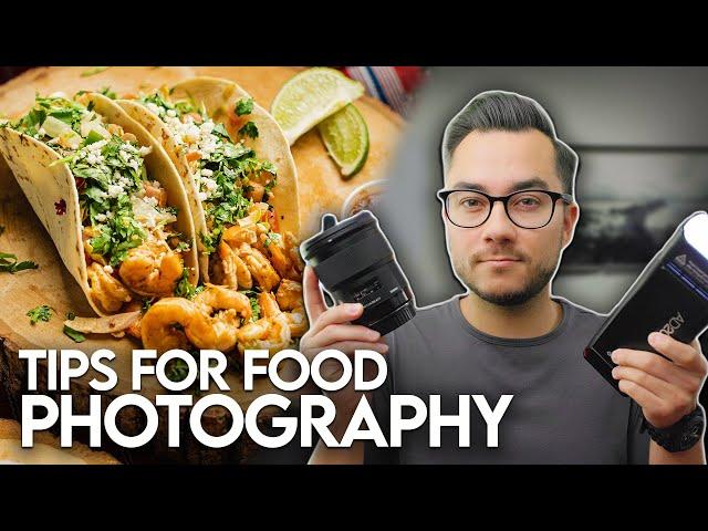 How To Shoot FOOD PHOTOGRAPHY - Breaking Down My Process, BTS, & Final Photos!