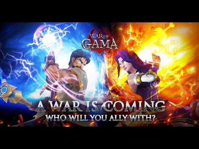 【War of GAMA】 a War is Coming! Who will you ally with? - Latest Game Trailer