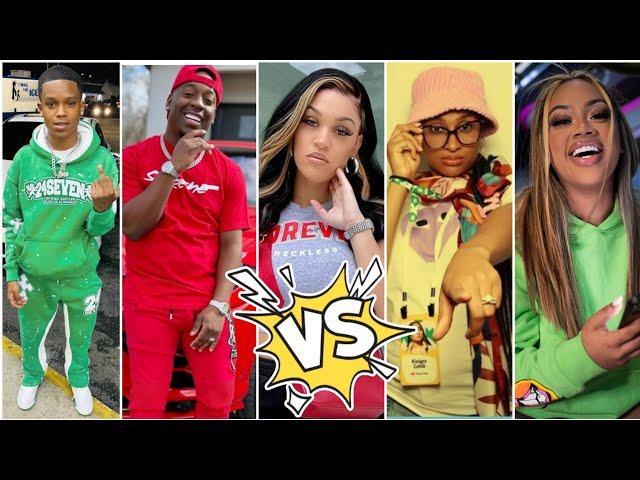 lii Raed Vs Damien Prince Vs Biannca Prince Vs Kinigra Deon Vs Jaliyah Ma (Funny Mike)