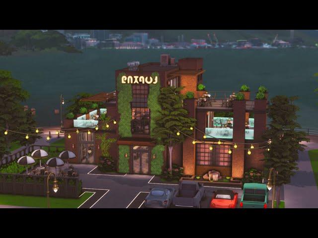 Myshuno Lounge 🪩  - The Sims 4 Speed Build