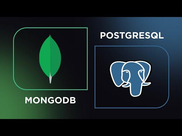 Who wins in 2024? MongoDB vs PostgreSQL full comparison!