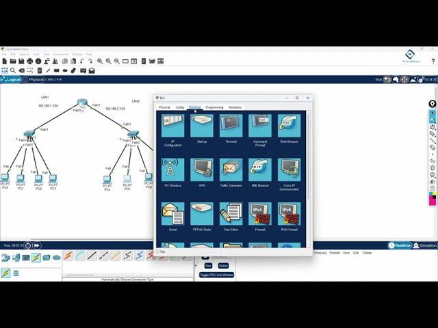 How to Configure DHCP Server in CISCO router for 2 different subnet in CISCO Packet Tracer?