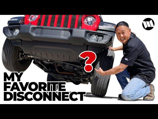 My Favorite Sway Bar Disconnect Installed on Our Jeep JL Wrangler Sport and for Under $150