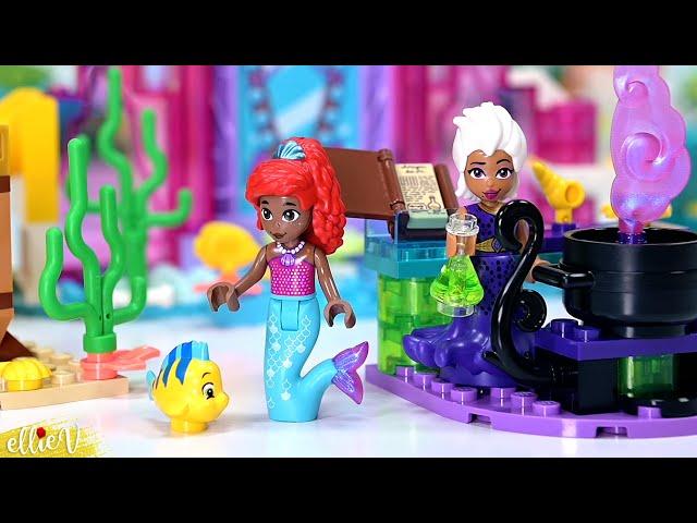 It's....a whole new Ariel ‍️ LEGO Disney Ariel's Crystal Cavern build & review