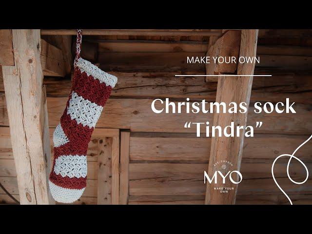 Crochet a Christmas sock | Virka en julstrumpa