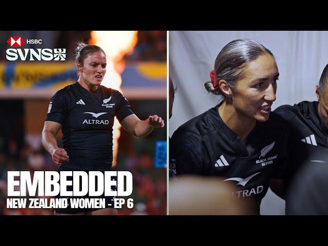 NEW ZEALAND vs AUSTRALIA behind the scenes with the Black Ferns sevens team | Embedded Ep 6