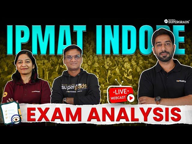 IPMAT Indore 2024 Exam Analysis | IPMAT Indore 2024 Paper Solution | IPMAT 2024 Paper Analysis