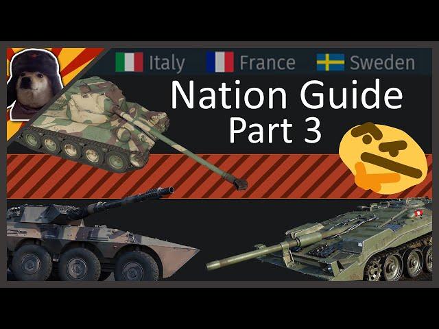 Ground Nations in War Thunder EXPLAINED Part 3 | War Thunder Tank Nation Guide