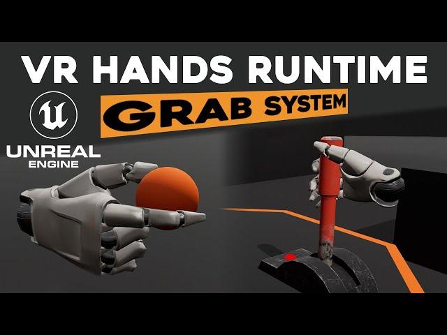 VR Hands for UE5 (Short Trailer)