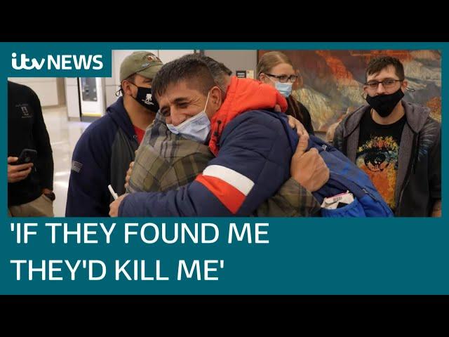 Afghan interpreter who helped rescue Joe Biden in 2008 arrives in US after evacuation | ITV News