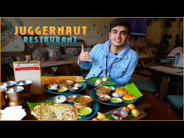 Delhi's Best South Indian Food l Juggernaut Restaurant l Kailash Colony