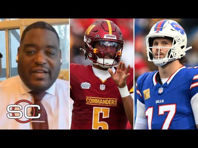 "Jayden Daniels deserves to be in the MVP conversation" - Damien Woody on Bills are best team in AFC