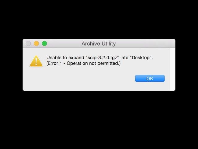 Error Expanding zip Files on Mac, the Ultimate and the Easiest Solution