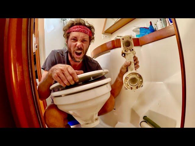 Sailing Maintenance: Upgrading to an Electric Toilet on our Sailboat - Ep. 238