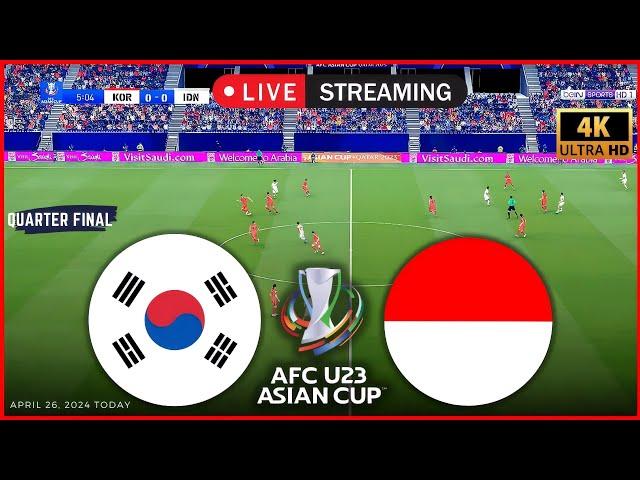  LIVE STREAMING SOUTH KOREA U23 VS INDONESIA U23 . AFC U-23 ASIAN CUP 24 . INDONESIAN NATIONAL TEAM